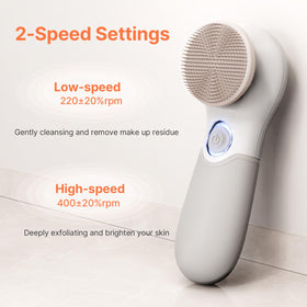 TOUCHBeauty Face Scrubber with soft fiber brush head