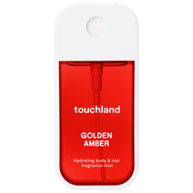 Touchland Body & Hair Fragrance Mist Golden Amber front view