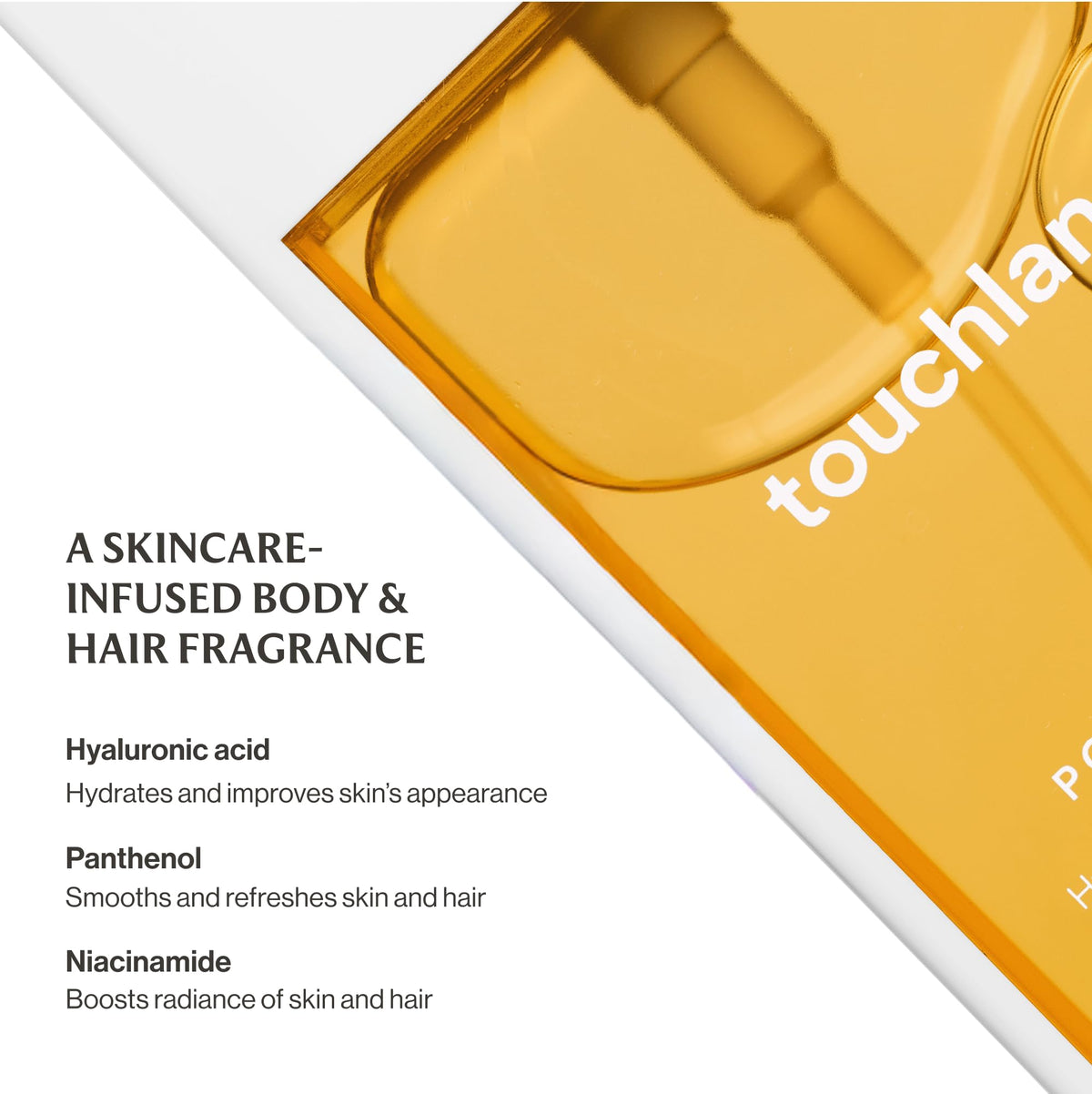Touchland Body Mist Mango Mojo 2 FL OZ with tropical fruits