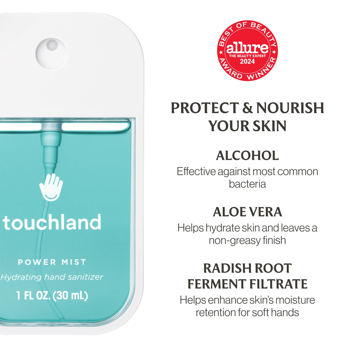 Touchland Dream 5 set packaging, showcasing all four scents