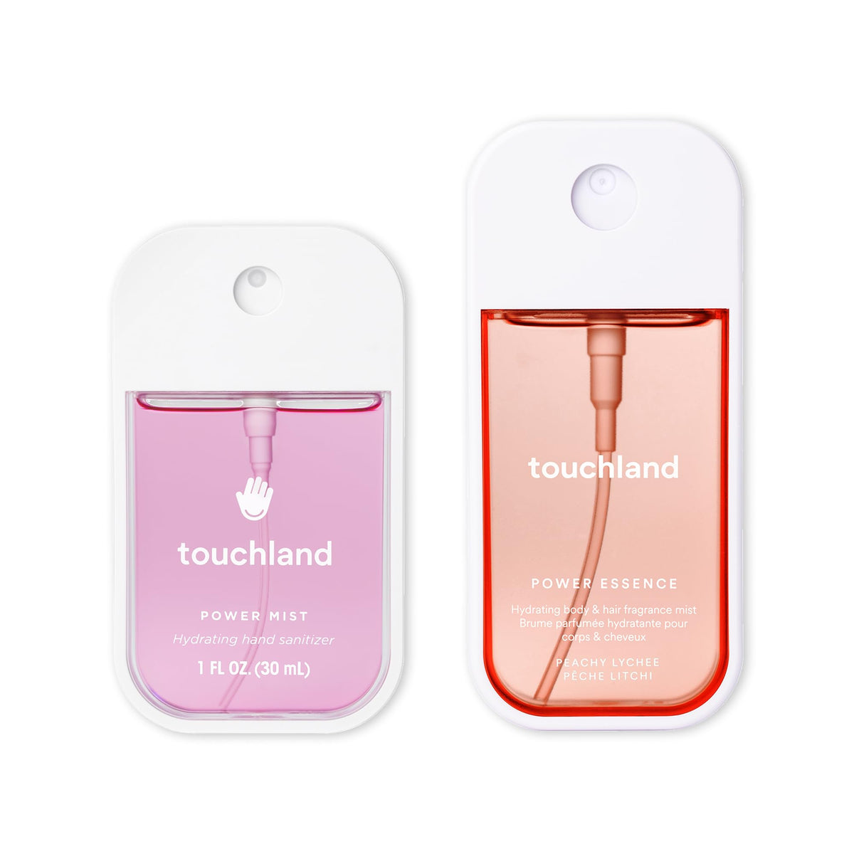 Touchland Fruity Crush Hydrating Hand Sanitizer in Berry Bliss front view