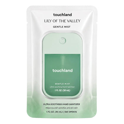 Touchland Gentle Ultra-Soothing Hydrating Hand Sanitizer Spray front view