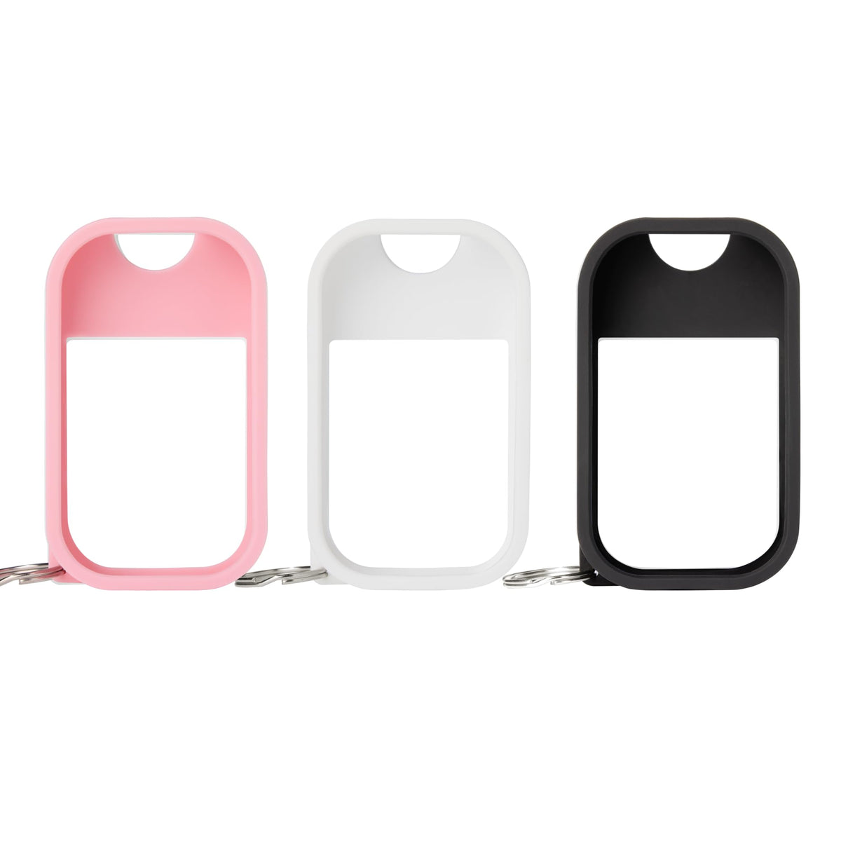Touchland Hand Mist Case Trio in Icy White, Bubblegum Pink, and Jet Black