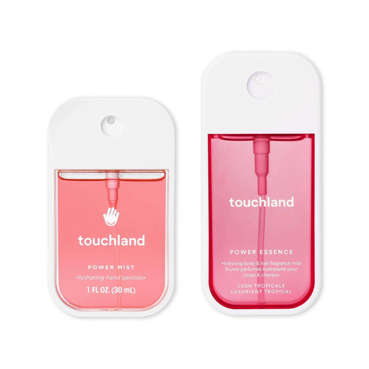 Touchland Juicy Escape Hydrating Hand Sanitizer in Wild Watermelon front view