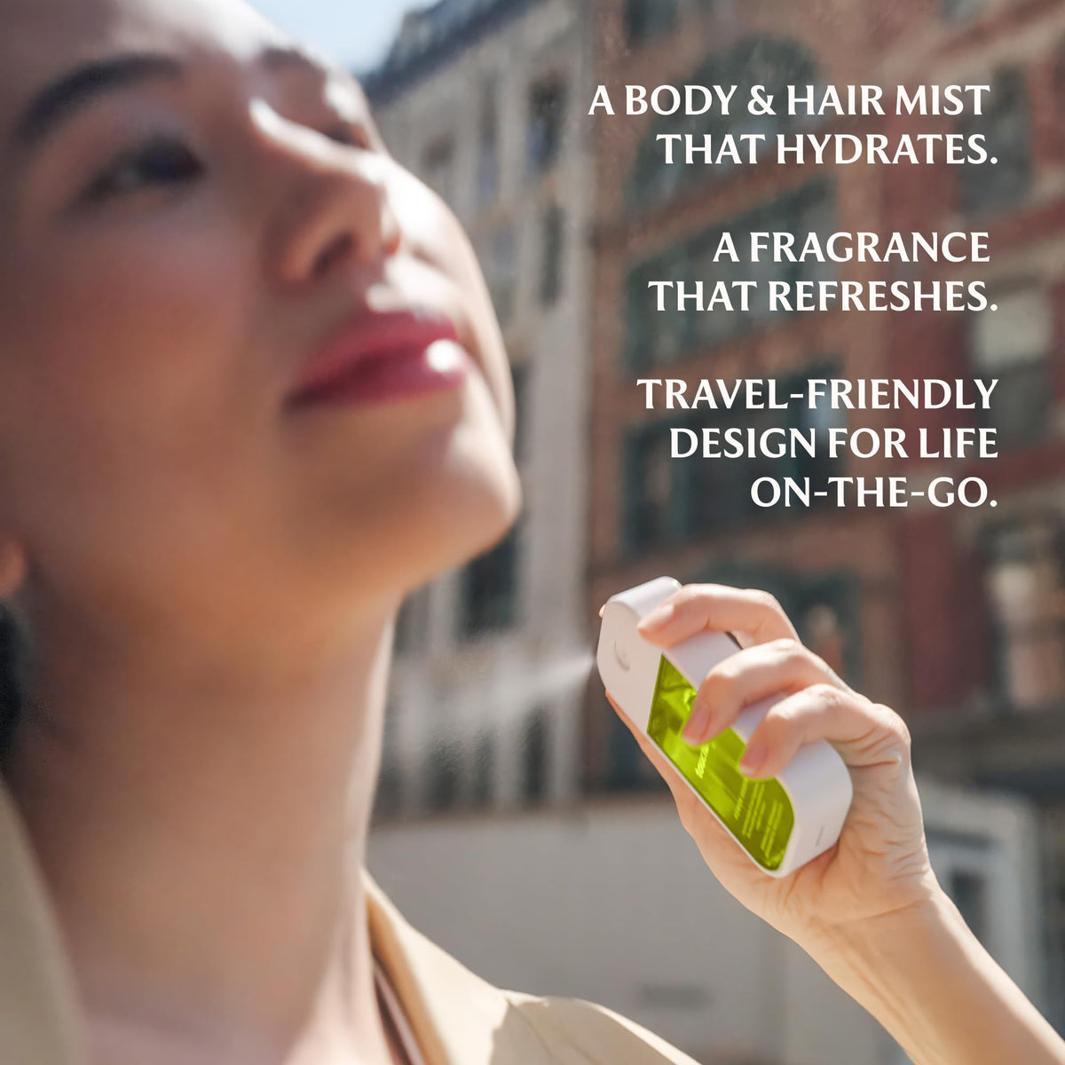 Touchland Rich Pistachio Hydrating Fragrance Mist travel size