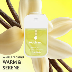 Touchland Vanilla Velvet Body and Hair Fragrance Mist bottle