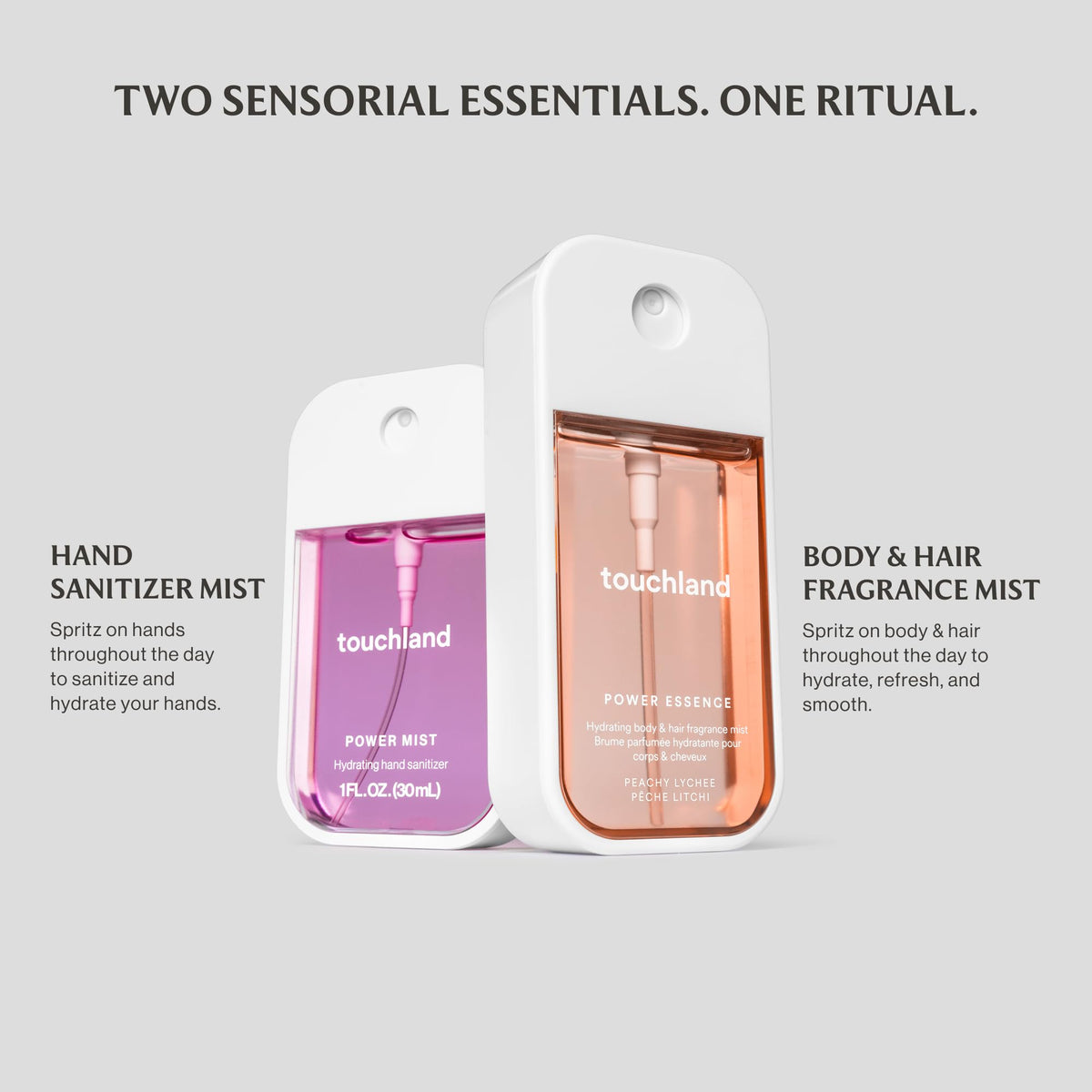 Touchland Vanilla Velvet Body Mist ingredients list