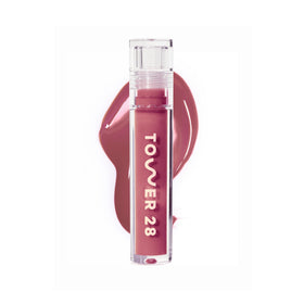 Tower 28 ShineOn Lip Gloss Jelly in Sesame front view