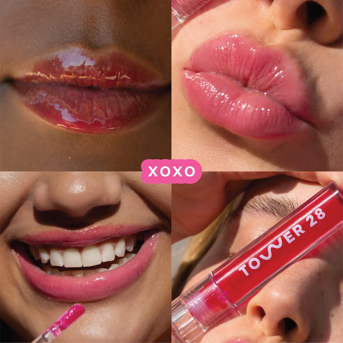 Tower 28 ShineOn Lip Gloss Jelly XOXO packaging
