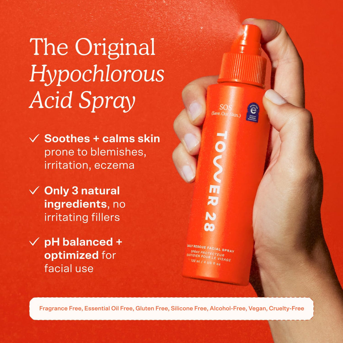 Tower 28 SOS Daily Rescue Face Mist bottle back view