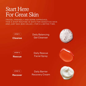 Tower 28 SOS Mini Skin Care Set packaging