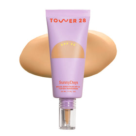 Tower 28 SunnyDays SPF 30 Tinted Sunscreen Foundation Shade 20 front view