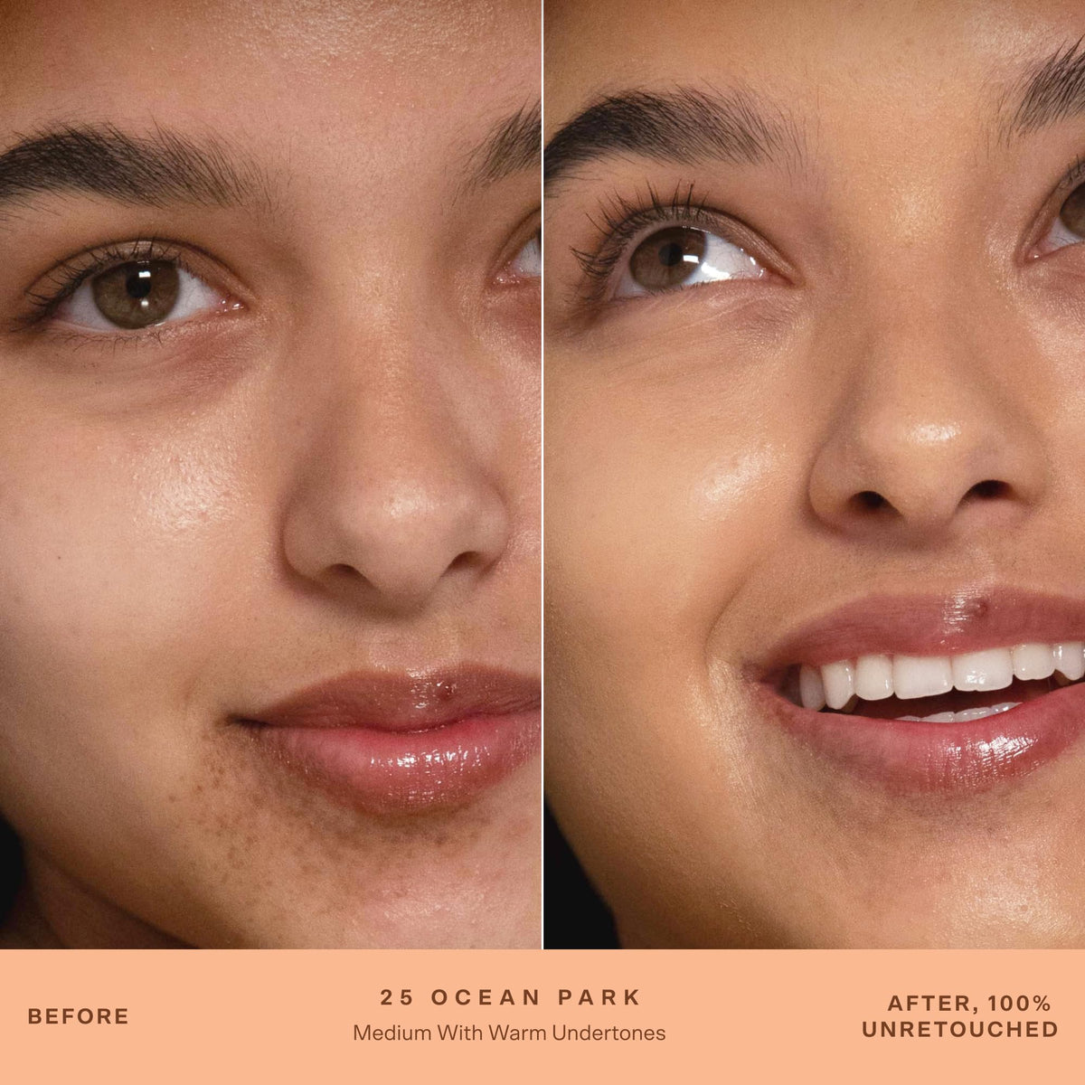 Tower 28 SunnyDays SPF 30 Tinted Sunscreen Foundation shade 25 swatch