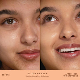Tower 28 SunnyDays SPF 30 Tinted Sunscreen Foundation shade 25 swatch