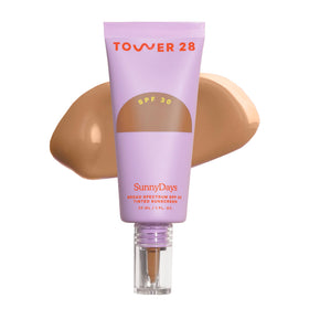 Tower 28 SunnyDays SPF 30 Tinted Sunscreen Foundation Shade 35 front view