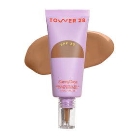 Tower 28 SunnyDays SPF 30 Tinted Sunscreen Foundation Shade 40 front view