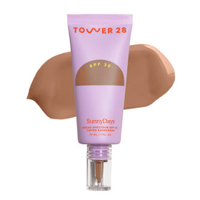 Tower 28 SunnyDays SPF 30 Tinted Sunscreen Foundation Shade 45 front view