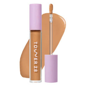 Tower 28 Swipe Serum Hydrating Concealer 13 Tan/Warm Golden front view