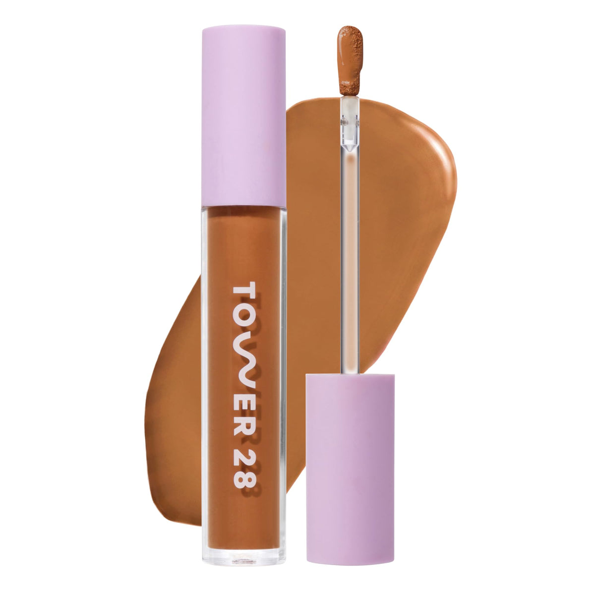 Tower 28 Swipe Serum Hydrating Concealer 15 Deep/Peach front view