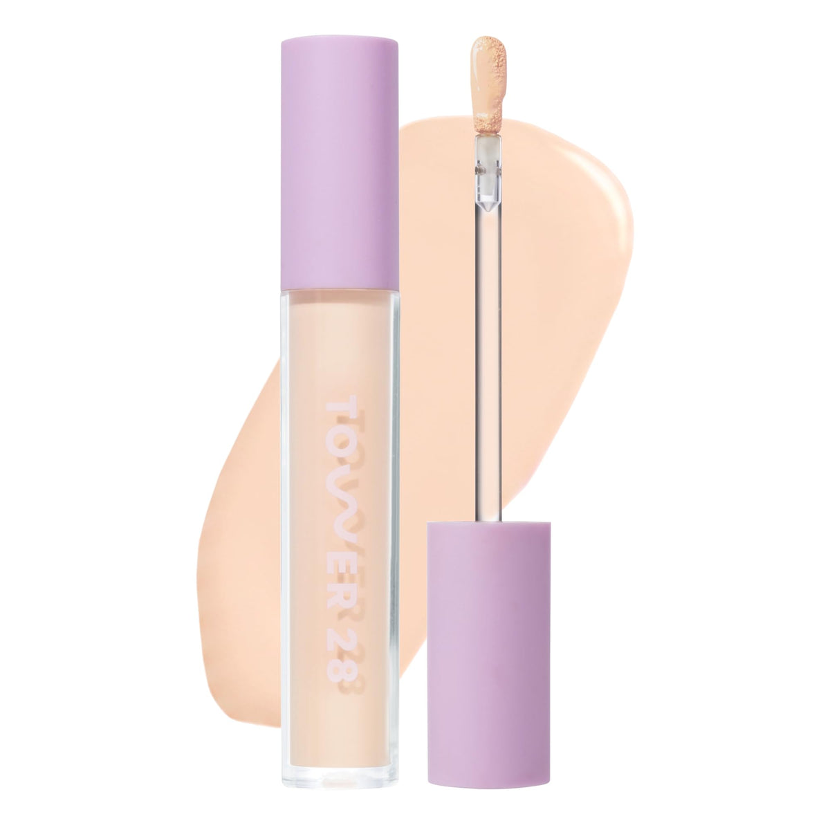 Tower 28 Swipe Serum Hydrating Concealer 3.0 Light/Warm Peach front view