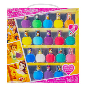 Townley Girl Beauty and the Beast Nail Polish Set 18 bottles front view