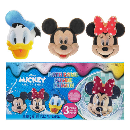 Townley Girl Mickey & Friends Bath Bomb Set packaging front view