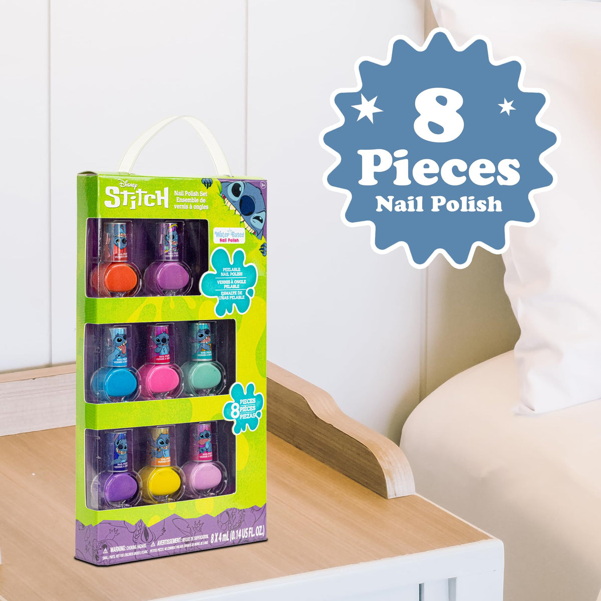 Townley Girl non-toxic nail polish application on kids' nails