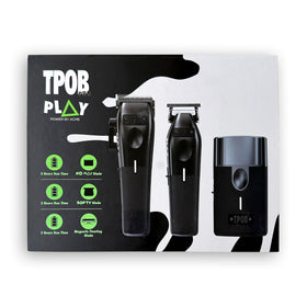 TPOB Barber Hair Clippers with included guide combs