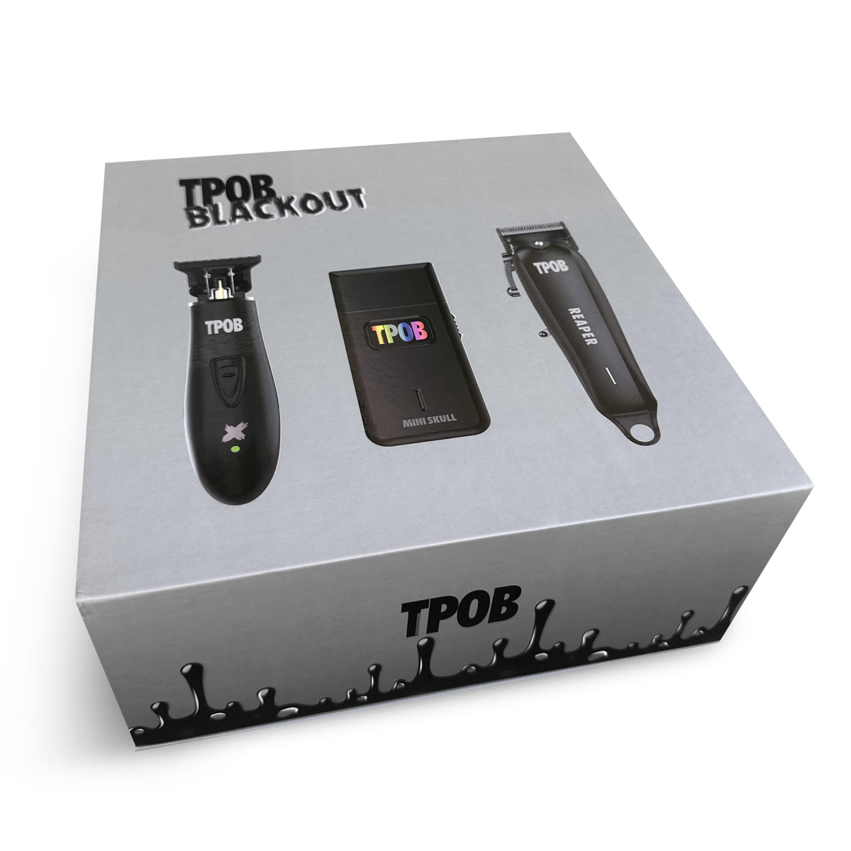 TPOB Barber Set including clipper, trimmer, and shaver