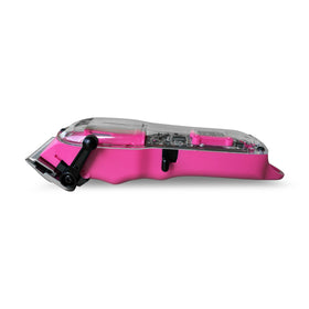 TPOB clippers in use on a model's hair