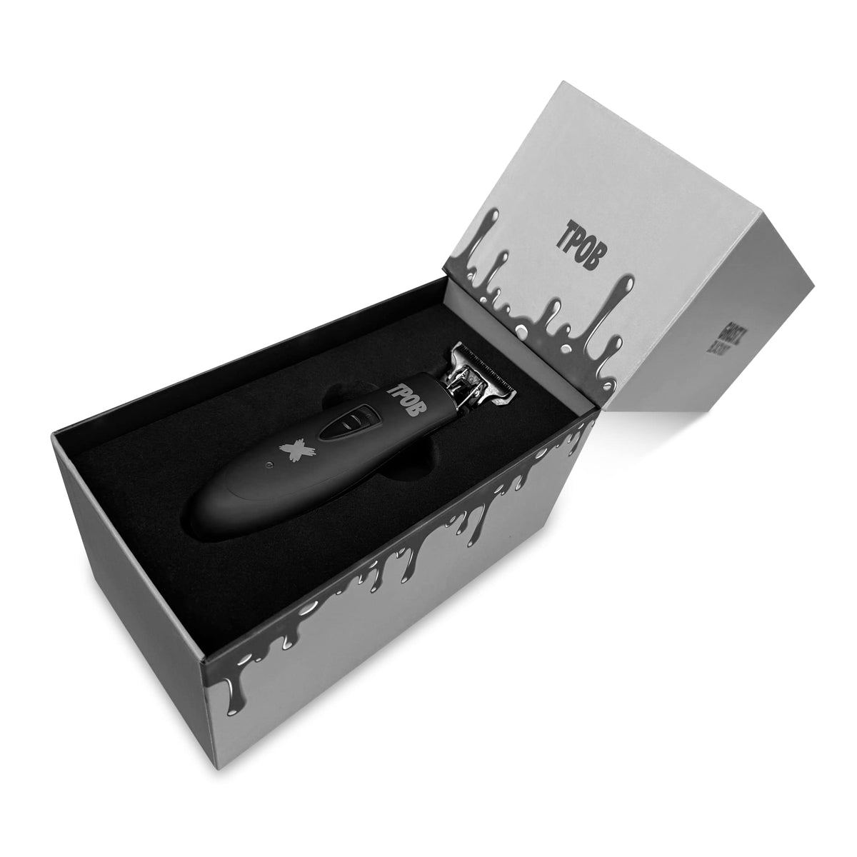 TPOB Ghost X Beard Trimmer with colour-coded guide combs