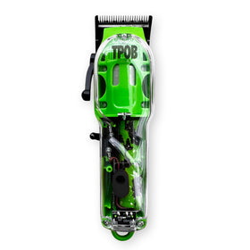 TPOB Hair Clippers on a grooming table with accessories