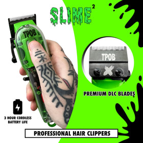 TPOB Hair Clippers showing X Fade Blade close-up