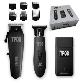TPOB Hair Clippers Trimmer Shaver Set with matte case