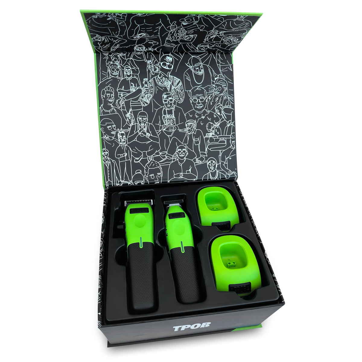 TPOB Play Barber Hair Clippers adjustable lever close-up