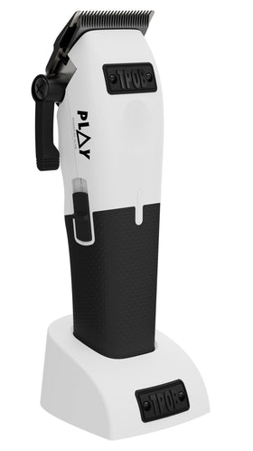 TPOB Play Barber Hair Clippers close-up of rubber grips