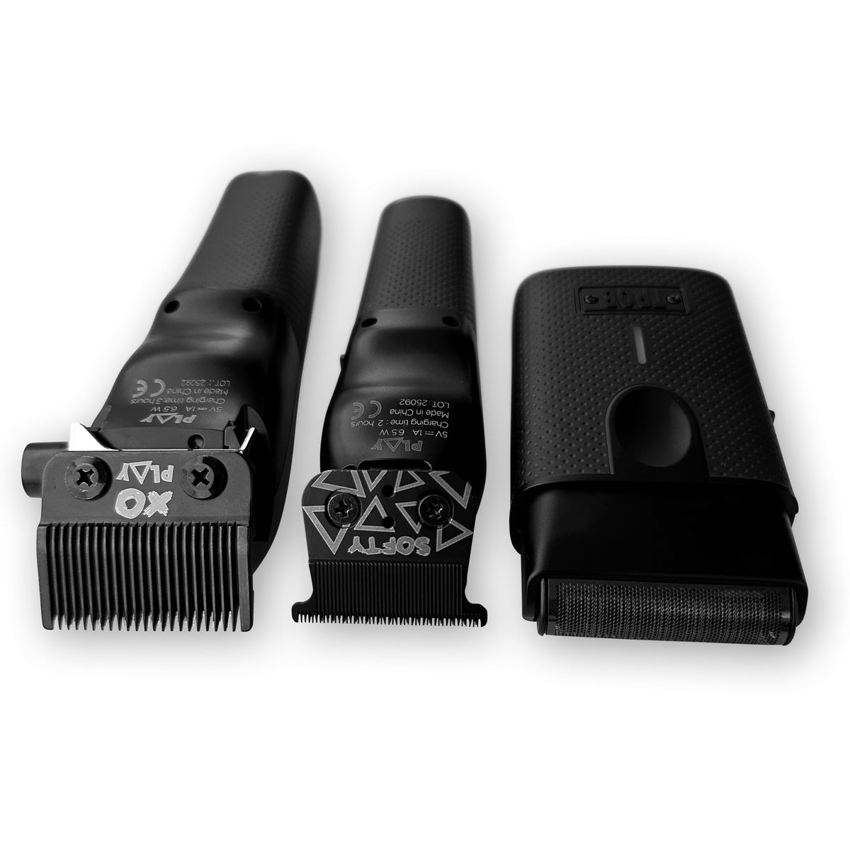 TPOB Play Barber Hair Clippers packaging and accessories