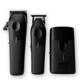 TPOB Play Barber Hair Clippers showing XO PLAY Blade