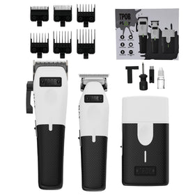 TPOB Play Barber Hair Clippers white model front view