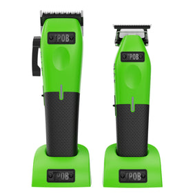 TPOB Play Barber Hair Clippers with rubber grips and guide combs
