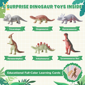 TranquilBliss Dino Egg Bath Bombs packaging front view