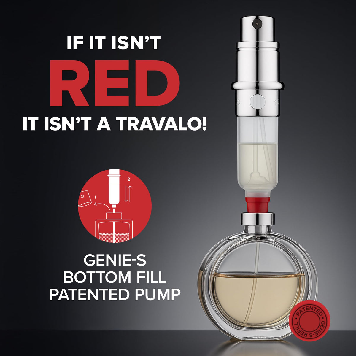 Travalo Classic HD Atomizer with perfume bottle