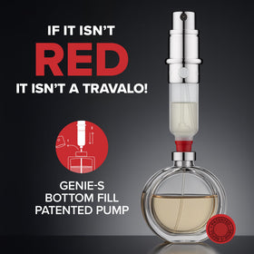 Travalo Classic HD Perfume Atomizer filled with perfume