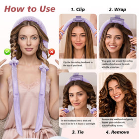 Travel bag included with Gwabee heatless curlers