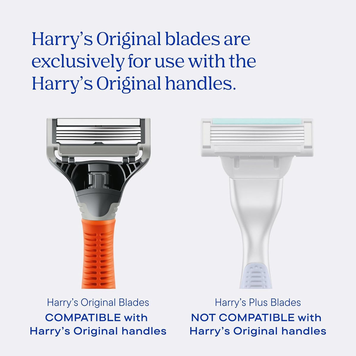 Travel blade cover for Harry's razor blades