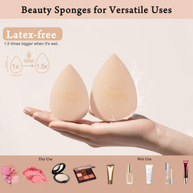 Travel case for Real Perfection makeup sponge set