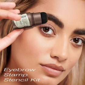 Travel-friendly size of the eyebrow stamp kit
