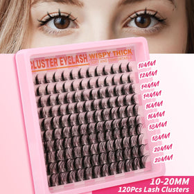 Travel-friendly storage of Himirell lash clusters kit