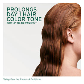 Travel-size Color Last Conditioner bottle from Biolage