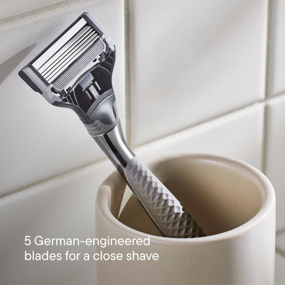Travel-sized Foaming Shave Gel included in the kit